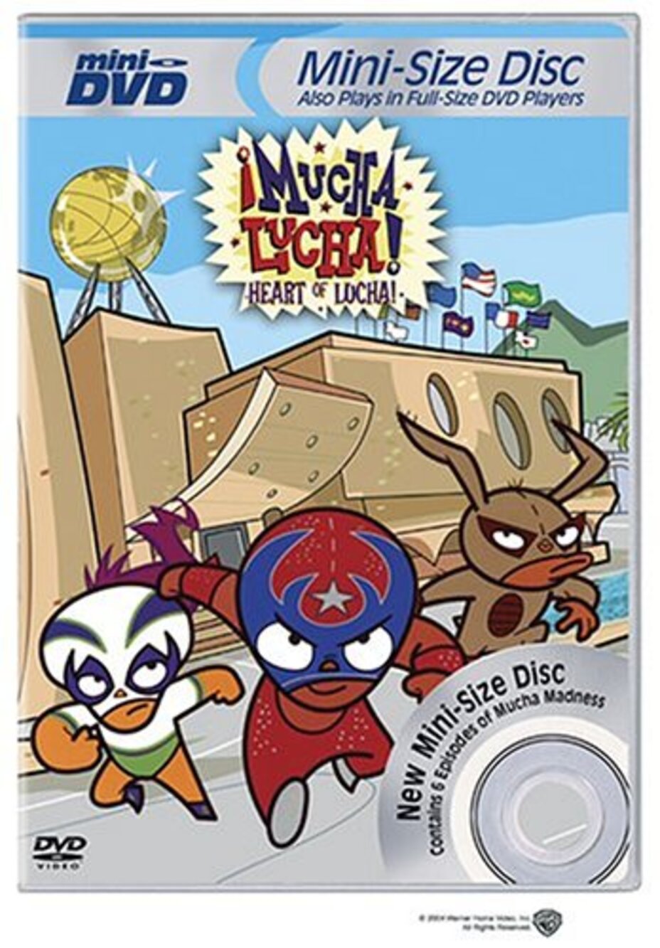 Mucha Lucha: Heart of Lucha (Mini-DVD, 2004) by Warner Bros.